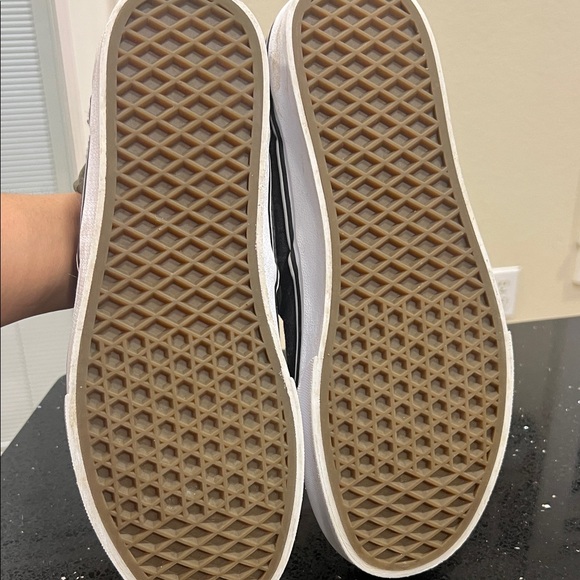 Vans Men's Charcoal Slip-On Sneakers - Picture 2 of 5